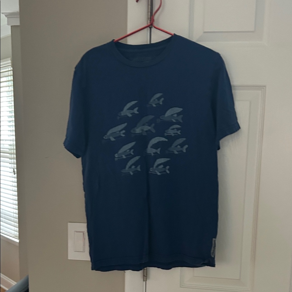 Blue Graphic T-Shirt Patagonia size S